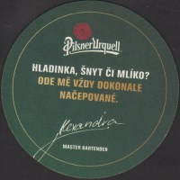 Beer coaster prazdroj-715-zadek