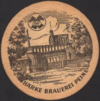 Beer coaster privatbrauerei-harke-21-zadek-small