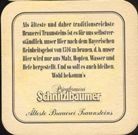 Beer coaster privatbrauerei-schnitzlbaumer-1-zadek