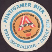 Beer coaster puntigamer-97-zadek-small