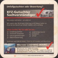 Beer coaster r-gasthof-hamberger-1-zadek