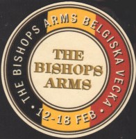 Beer coaster r-the-bishops-arms-14-zadek