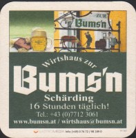 Beer coaster r-wirtshaus-zur-bumsn-1