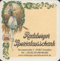 Beer coaster radeberger-14-zadek-small