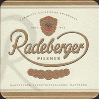 Beer coaster radeberger-22-small