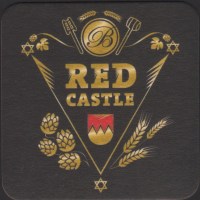 Beer coaster red-castle-brew-1