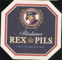 Pivní tácek rex-pils-1