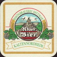 Beer coaster rhonbrauerei-dittmar-1-small