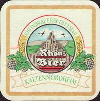 Beer coaster rhonbrauerei-dittmar-2-small
