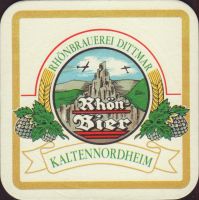 Beer coaster rhonbrauerei-dittmar-3-small