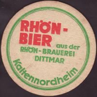 Beer coaster rhonbrauerei-dittmar-4-small