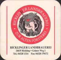 Pivní tácek ricklinger-landbrauerei-1