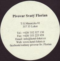 Beer coaster rodinny-pivovar-svaty-florian-3-zadek-small