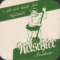 Beer coaster rolschter-brauhaus-1-small