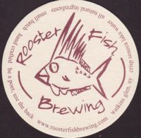 Beer coaster rooster-fish-brewing-1