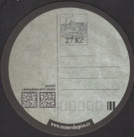 Beer coaster roznovsky-pivovar-34-zadek-small