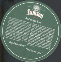 Pivní tácek samson-11-zadek