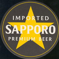 Beer coaster sapporo-1
