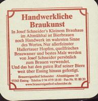 Beer coaster schneider-hotel-brauereigasthof-1-zadek-small