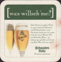 Beer coaster schwaben-brau-57-zadek-small
