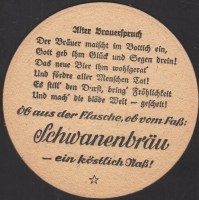 Beer coaster schwanenbrauerei-glatten-2-zadek-small