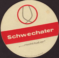 Beer coaster schwechater-92