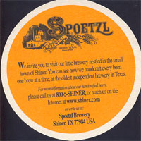 Beer coaster spoetzl-1-zadek