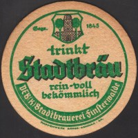 Beer coaster stadtbrauerei-finsterwalde-1