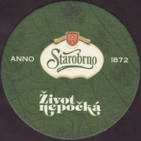 Beer coaster starobrno-109-zadek-small
