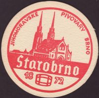 Beer coaster starobrno-115