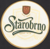 Beer coaster starobrno-129