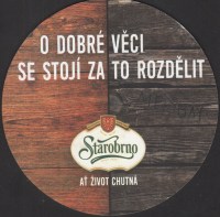 Beer coaster starobrno-129-zadek-small