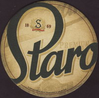 Beer coaster staropramen-152-zadek-small