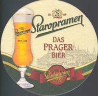 Pivní tácek staropramen-63-oboje