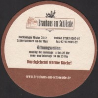 Beer coaster sulzbacher-schlosslebrau-1-zadek