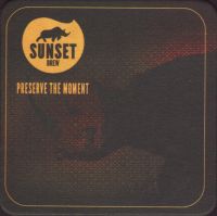 Beer coaster sunset-brew-3-small