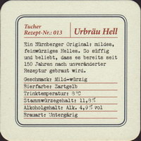 Beer coaster tucher-brau-43-zadek-small