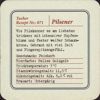 Beer coaster tucher-brau-45-zadek-small