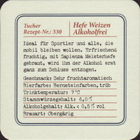 Beer coaster tucher-brau-50-zadek-small