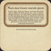 Beer coaster warsteiner-161-zadek-small