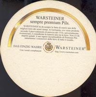 Beer coaster warsteiner-7-zadek