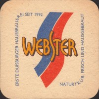 Beer coaster webster-brauhaus-3