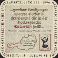 Beer coaster wieselburger-103-zadek-small