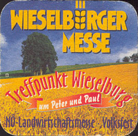 Beer coaster wieselburger-31-zadek
