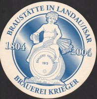 Beer coaster wilhelm-krieger-3-oboje