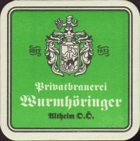 Beer coaster wurmhoringer-privatbrauerei-braugasthof-1-small