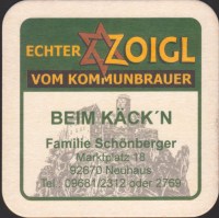 Pivní tácek zoiglstube-beim-kackn-1