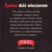 Pivní tácek zywiec-25-zadek-small