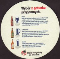 Pivní tácek zywiec-69-zadek-small