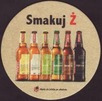 Beer coaster zywiec-74-zadek-small